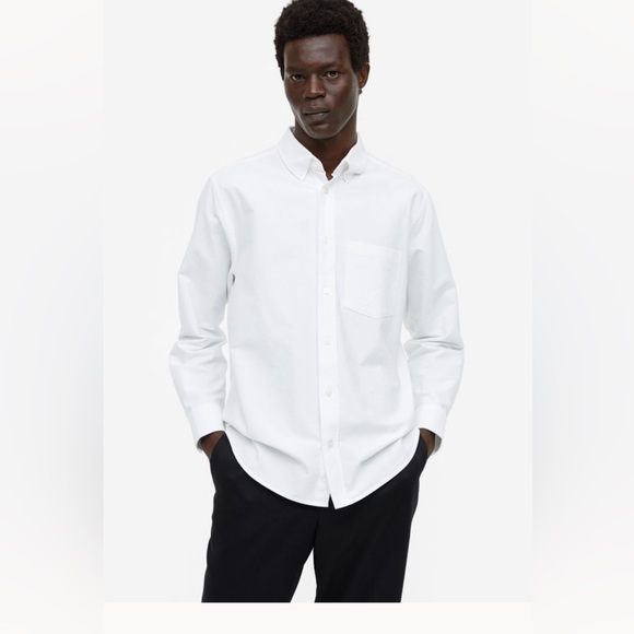 H&M Other - H&M regular fit essential no 4 long sleeve oxford NWT